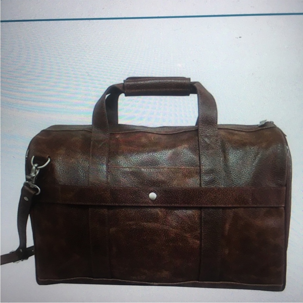 Brown Leather Men's Bag